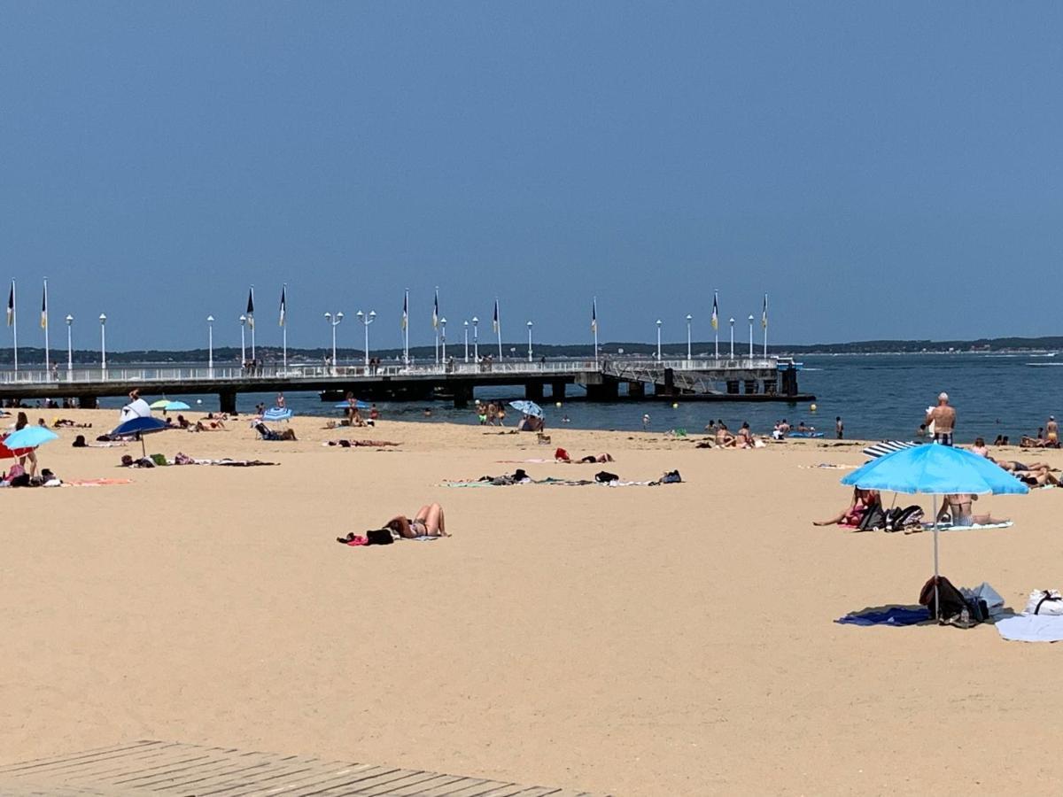 Le Studio De La Plage Centrale Аркашон Экстерьер фото