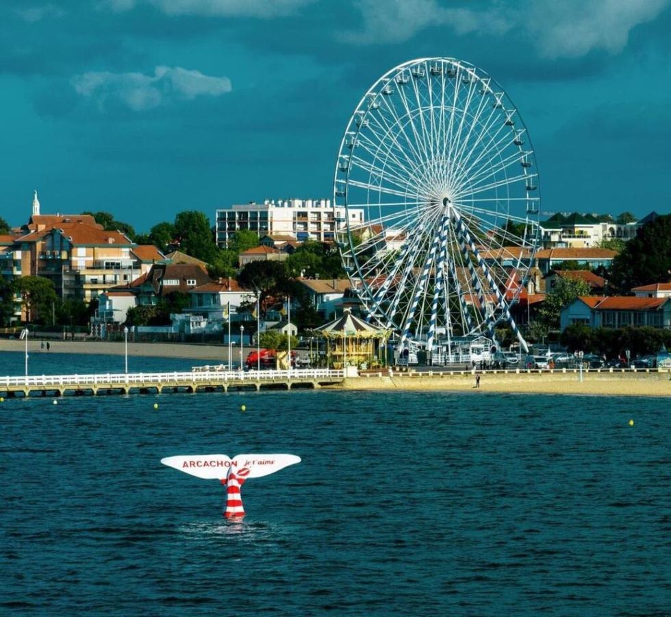 Le Studio De La Plage Centrale Аркашон Экстерьер фото